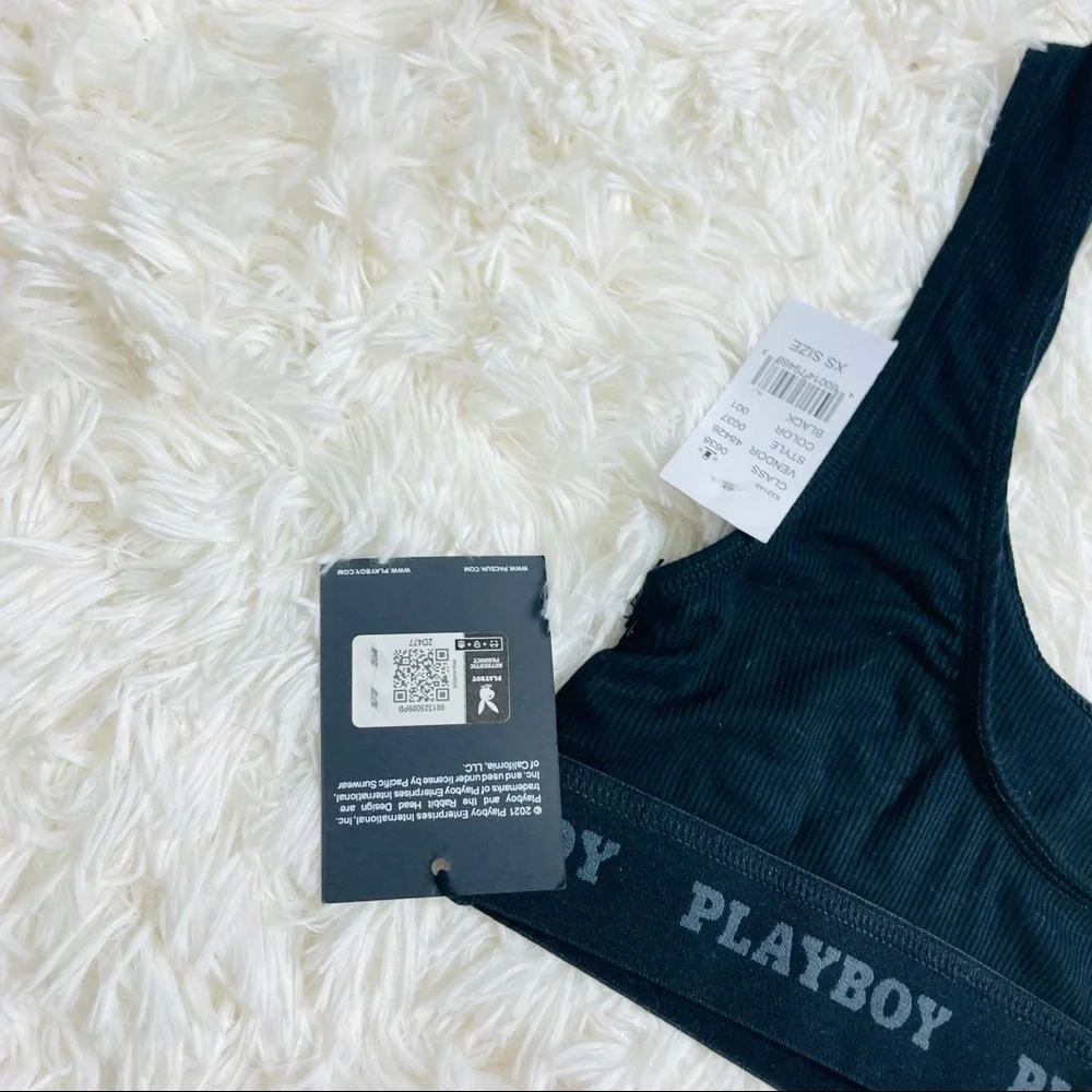 Playboy Pacsun Black Bra - Picture 4 of 5